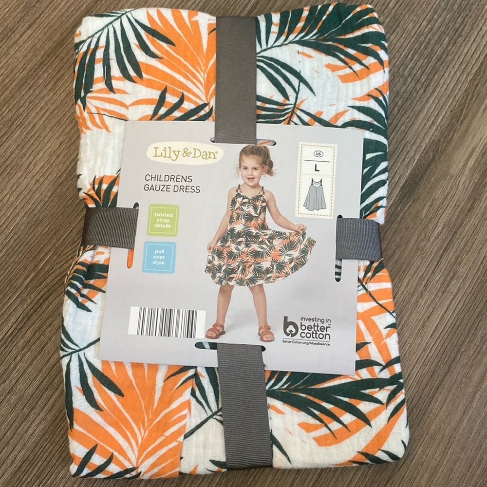 Lily & Dan Children Gauze Dress Size 12
